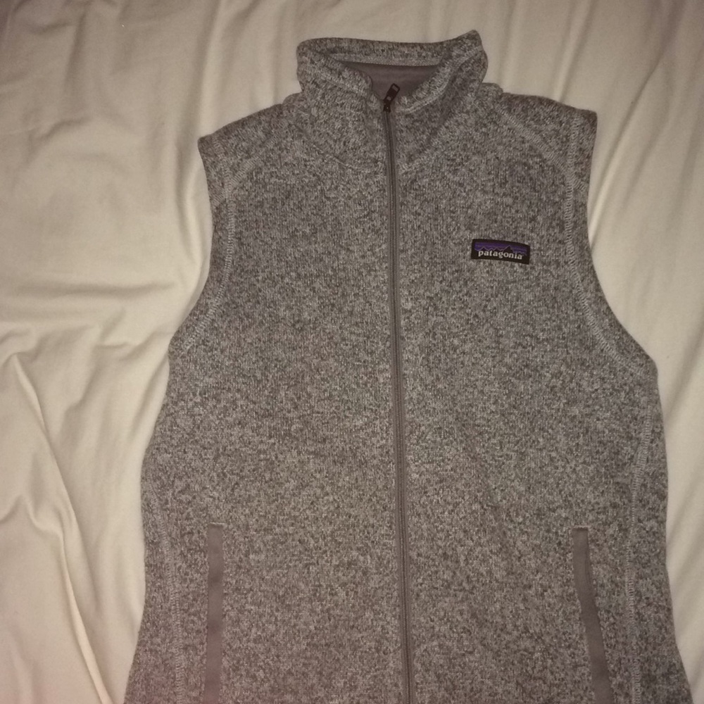 PATIGONIA interior fleece knit sweater vest